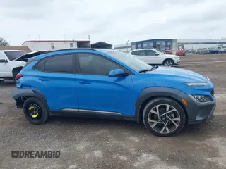 2022 Hyundai Kona Limited with VIN KM8K53A30NU883808, listed as a IAAI auction lot 41763757 with 49,811 mi miles. Bid and sale history available at carsss.com. Image 14.