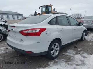 2013 Ford Focus SE with VIN 1FADP3F29DL343536, listed as a IAAI auction lot 41396247 with 185,737 mi miles. Bid and sale history available at carsss.com. Image 4.