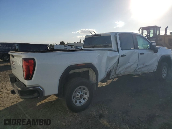 2024 GMC Sierra 1500 with VIN 1GT48PE79RF294842, listed as a Copart auction lot 75484724 with Not Provided miles and Salvage Title. Bid and sale history available at DreamBid. Image 3.