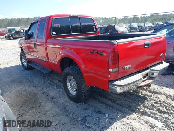 2000 Ford F-250 XL with VIN 1FTNX21F9YEE52396, listed as a IAAI auction lot 42058539 with 204,056 mi miles and . Bid and sale history available at DreamBid. Image 3.