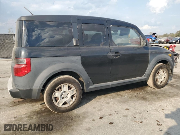 2008 Honda Element LX with VIN 5J6YH18358L000550, listed as a Copart auction lot 45276605 with 166,531 mi miles and Salvage Title. Bid and sale history available at DreamBid. Image 3.