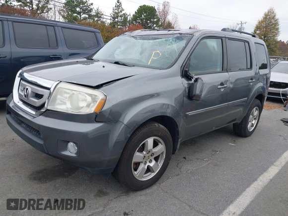 2011 Honda Pilot EX-L z VIN 5FNYF3H52BB046999, wystawiony jako IAAI lot #40854435 z przebiegiem 179 852 mil mil oraz . Historia ofert i sprzedaży dostępna na DreamBid. Obrazek 2.