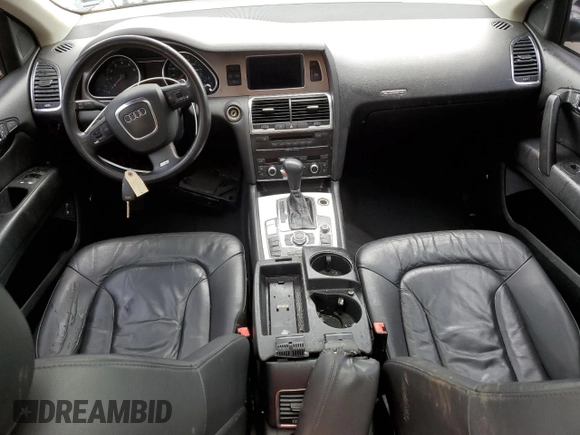 2007 Audi Q7 Premium Plus with VIN WA1EY74L77D050791, listed as a Copart auction lot 56683765 with 83,444 mi miles and Clean title. Bid and sale history available at DreamBid. Image 8.