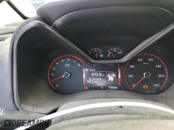 2015 GMC Canyon 4WD SLE with VIN 1GTH6BE34F1178948, listed as a Copart auction lot 89195415 with 162,510 mi miles and Salvage Title. Bid and sale history available at carsss.com. Image 9.