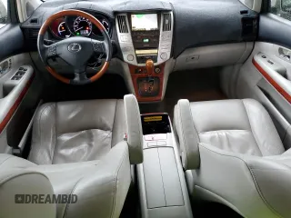 2008 Lexus RX 400h with VIN JTJGW31U582006809, listed as a Copart auction lot 48992435 with 145,563 mi miles and Salvage Title. Bid and sale history available at DreamBid. Image 8.