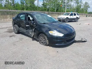 2013 Dodge Dart SE with VIN 1C3CDFAA7DD335495, listed as a IAAI auction lot 41237122 with 135,817 mi miles and . Bid and sale history available at carsss.com. Image 1.