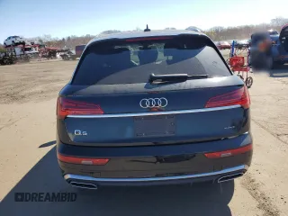 2022 Audi Q5 S line Premium Plus with VIN WA1EABFY2N2067880, listed as a Copart auction lot 53559415 with Not provided miles and Salvage title. Bid and sale history available at DreamBid. Image 6.