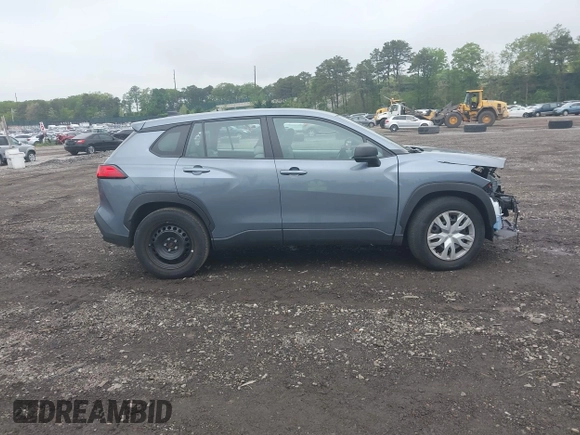 2022 Toyota Corolla Cross L with VIN 7MUAAABG0NV024424, listed as a IAAI auction lot 42261227 with 20,171 mi miles and . Bid and sale history available at DreamBid. Image 13.