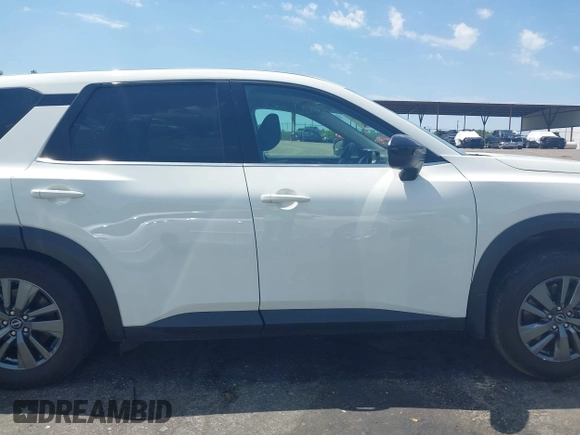 2024 Nissan Pathfinder S with VIN 5N1DR3AC1RC256575, listed as a IAAI auction lot 42042961 with 21,504 mi miles and . Bid and sale history available at DreamBid. Image 14.