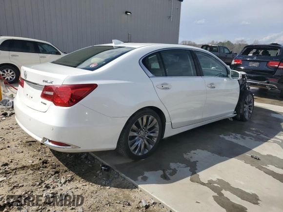 2016 Acura RLX Advance z VIN JH4KC1F97GC001245, wystawiony jako Copart lot #47697885 z przebiegiem 83 715 mil mil oraz Szkody całkowita. Historia ofert i sprzedaży dostępna na DreamBid. Obrazek 3.