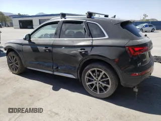 2021 Audi SQ5 Premium Plus with VIN WA1B4AFY7M2035672, listed as a Copart auction lot 59322024 with 25,217 mi miles and Salvage Title. Bid and sale history available at DreamBid. Image 2.