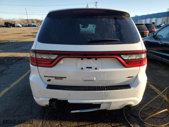 2022 Dodge Durango GT Plus with VIN 1C4RDJDGXNC161034, listed as a Copart auction lot 79627674 with 23,272 mi miles and Clean Title. Bid and sale history available at carsss.com. Image 6.
