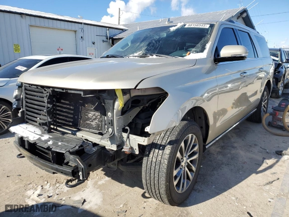 2018 Ford Expedition Max Limited with VIN 1FMJK2AT5JEA09733, listed as a Copart auction lot 88156545 with 78,542 mi miles and Salvage Title. Bid and sale history available at carsss.com. Image 1.