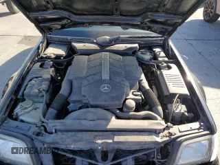 2001 Mercedes-Benz SL-Class with VIN WDBFA68F01F199440, listed as a Copart auction lot 77466294 with 148,000 mi miles and Clean Title. Bid and sale history available at carsss.com. Image 11.