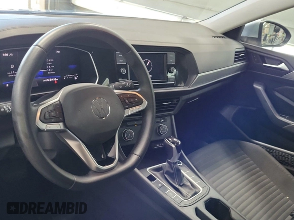 2024 Volkswagen Jetta S with VIN 3VW5M7BU6RM073190, listed as a IAAI auction lot 42844463 with 33,096 mi miles and . Bid and sale history available at DreamBid. Image 10.