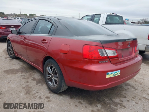 2011 Mitsubishi Galant ES with VIN 4A32B3FF6BE028291, listed as a IAAI auction lot 41061276 with 1 mi miles. Bid and sale history available at carsss.com. Image 3.