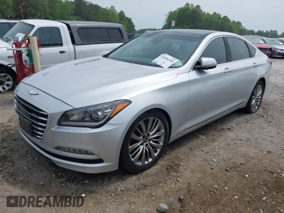 2017 Genesis G80 Ultimate z VIN KMHGN4JF6HU209477, wystawiony jako IAAI lot #42056310 z przebiegiem 134 288 mil mil oraz . Historia ofert i sprzedaży dostępna na DreamBid. Obrazek 17.