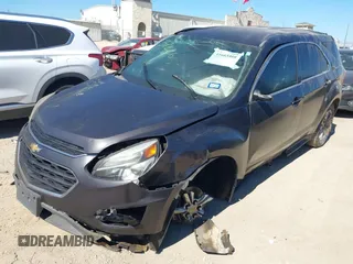 2016 Chevrolet Equinox LS with VIN 2GNALBEK4G6176978, listed as a IAAI auction lot 41665460 with 125,120 mi miles and . Bid and sale history available at carsss.com. Image 2.