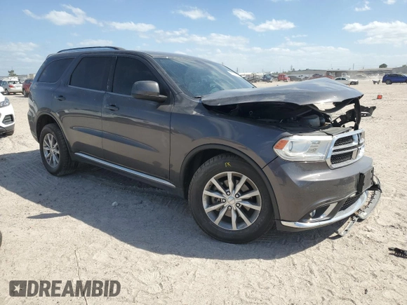 2018 Dodge Durango SXT with VIN 1C4RDJAG0JC329682, listed as a Copart auction lot 49541005 with 102,596 mi miles and Salvage Title. Bid and sale history available at DreamBid. Image 4.