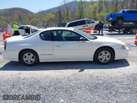 2002 Chevrolet Monte Carlo SS with VIN 2G1WX15K629204602, listed as a IAAI auction lot 42054502 with 163,287 mi miles. Bid and sale history available at carsss.com. Image 13.