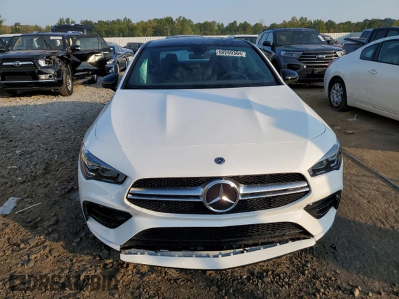 2022 Mercedes-Benz CLA 35 AMG with VIN W1K5J5BBXNN319209, listed as a Copart auction lot 69269304 with 23,458 mi miles and Salvage Title. Bid and sale history available at DreamBid. Image 5.