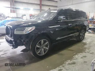 2019 Lincoln Navigator Reserve with VIN 5LMJJ2LT6KEL12163, listed as a Copart auction lot 49487445 with 94,808 mi miles and Salvage title. Bid and sale history available at DreamBid. Image 1.