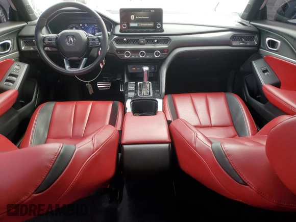 2024 Acura Integra w/A-Spec Package with VIN 19UDE4H31RA007976, listed as a Copart auction lot 53401235 with 21,486 mi miles and Salvage title. Bid and sale history available at DreamBid. Image 8.