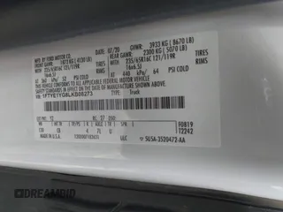 2020 Ford Transit Cargo with VIN 1FTYE1YG8LKB08273, listed as a IAAI auction lot 42306747 with 181,121 mi miles and . Bid and sale history available at DreamBid. Image 9.