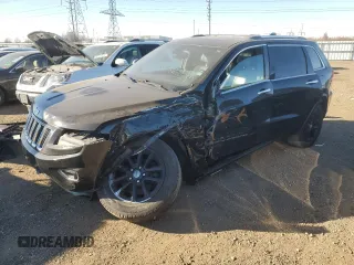 2014 Jeep Grand Cherokee Limited with VIN 1C4RJFBG1EC568426, listed as a Copart auction lot 87039694 with 126,577 mi miles and Salvage title. Bid and sale history available at DreamBid. Image 1.