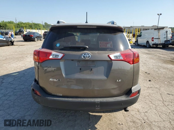 2013 Toyota RAV4 LE z VIN 2T3ZFREV7DW051639, wystawiony jako Copart lot #63396965 z przebiegiem 41 481 mil mil oraz Szkoda całkowita • Salvage title. Historia ofert i sprzedaży dostępna na DreamBid. Obrazek 6.