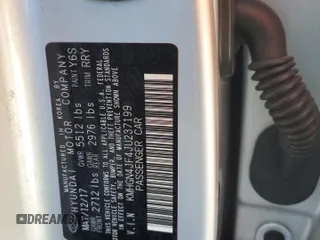 2018 Genesis G80 5.0L Ultimate with VIN KMHGN4JF4JU237199, listed as a Copart auction lot 64062644 with 0 mi miles and Salvage Title. Bid and sale history available at carsss.com. Image 13.
