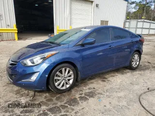 2016 Hyundai Elantra SE with VIN 5NPDH4AE7GH702342, listed as a Copart auction lot 48133575 with 129,978 mi miles and Salvage Title. Bid and sale history available at DreamBid. Image 1.