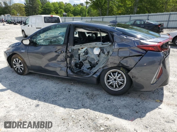 2021 Toyota Prius LE with VIN JTDKAMFP6M3190117, listed as a Copart auction lot 52938355 with 39,569 mi miles and Salvage title. Bid and sale history available at DreamBid. Image 2.