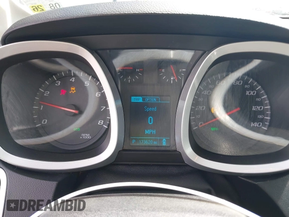 2015 Chevrolet Equinox LT with VIN 2GNALBEK8F6351845, listed as a IAAI auction lot 41904047 with 173,620 mi miles. Bid and sale history available at carsss.com. Image 7.