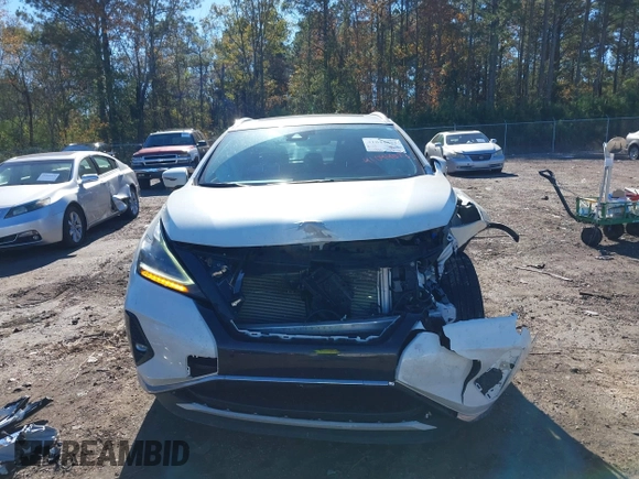 2020 Nissan Murano SL z VIN 5N1AZ2CJ9LN130579, wystawiony jako IAAI lot #41044073 z przebiegiem 74 981 mil mil oraz . Historia ofert i sprzedaży dostępna na DreamBid. Obrazek 12.