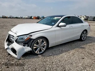 2018 Mercedes-Benz C 300 z VIN WDDWF4JB4JR345034, wystawiony jako Copart lot #55746575 z przebiegiem 97 393 mil mil oraz Szkoda całkowita • Salvage title. Historia ofert i sprzedaży dostępna na DreamBid. Obrazek 1.
