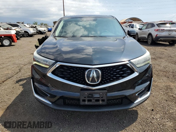 2020 Acura RDX Technology with VIN 5J8TC1H58LL002061, listed as a Copart auction lot 51176745 with 57,037 mi miles and Salvage title. Bid and sale history available at DreamBid. Image 5.