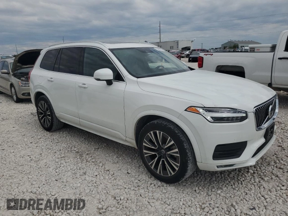 2020 Volvo XC90 Momentum with VIN YV4102CKXL1606866, listed as a Copart auction lot 70695284 with 43,686 mi miles and Salvage Title. Bid and sale history available at carsss.com. Image 4.