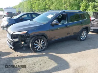 2015 Jeep Cherokee Limited with VIN 1C4PJMDB4FW610956, listed as a IAAI auction lot 42167270 with 118,219 mi miles and . Bid and sale history available at DreamBid. Image 2.