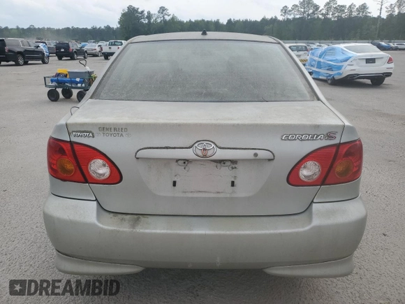 2003 Toyota Corolla CE with VIN 1NXBR32E83Z072372, listed as a Copart auction lot 53048115 with 210,835 mi miles and Clean Title. Bid and sale history available at DreamBid. Image 6.