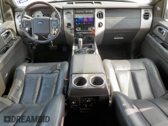 2014 Ford Expedition Limited z VIN 1FMJU1K54EEF09330, wystawiony jako Copart lot #60276175 z przebiegiem 187 203 mil mil oraz Szkoda całkowita • Salvage title. Historia ofert i sprzedaży dostępna na DreamBid. Obrazek 8.
