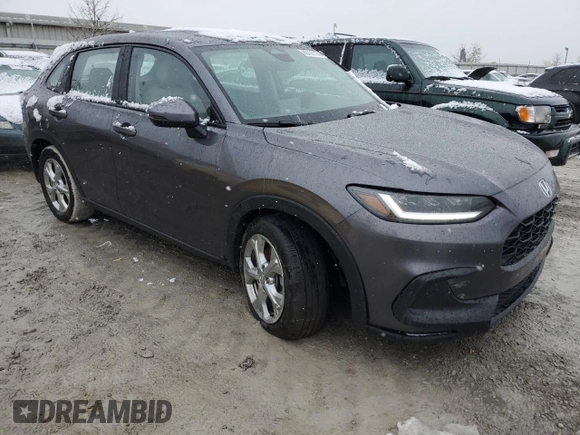 2024 Honda HR-V LX with VIN 3CZRZ1H32RM716078, listed as a Copart auction lot 80433714 with 31,631 mi miles and Salvage Title. Bid and sale history available at carsss.com. Image 4.