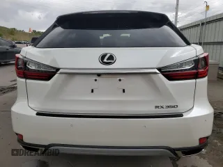 2021 Lexus RX 350 with VIN JTJHZMDA7M2051652, listed as a Copart auction lot 57218985 with 17,013 mi miles and Salvage title. Bid and sale history available at DreamBid. Image 6.
