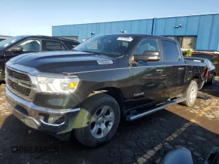 2019 Ram 1500 Big Horn with VIN 1C6SRFFT6KN637409, listed as a Copart auction lot 57072695 with 103,066 mi miles and Clean title. Bid and sale history available at DreamBid. Image 1.