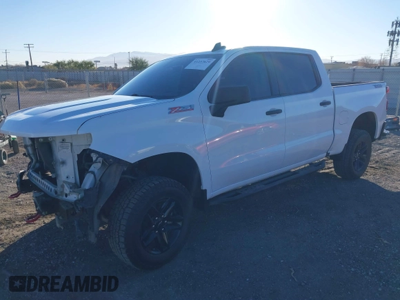 2020 Chevrolet Silverado 1500 Custom Trail Boss with VIN 1GCPYCEF9LZ145463, listed as a IAAI auction lot 41237629 with 99,632 mi miles and . Bid and sale history available at DreamBid. Image 18.