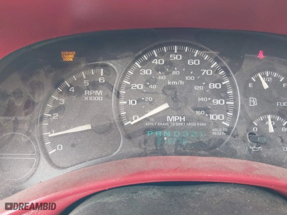 2002 Chevrolet Silverado 1500 with VIN 1GCEC14W32Z105146, listed as a IAAI auction lot 41778514 with 218,276 mi miles. Bid and sale history available at carsss.com. Image 7.
