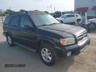 2002 Nissan Pathfinder SE with VIN JN8DR09X72W653761, listed as a IAAI auction lot 42651980 with 255,032 mi miles and . Bid and sale history available at DreamBid. Image 1.