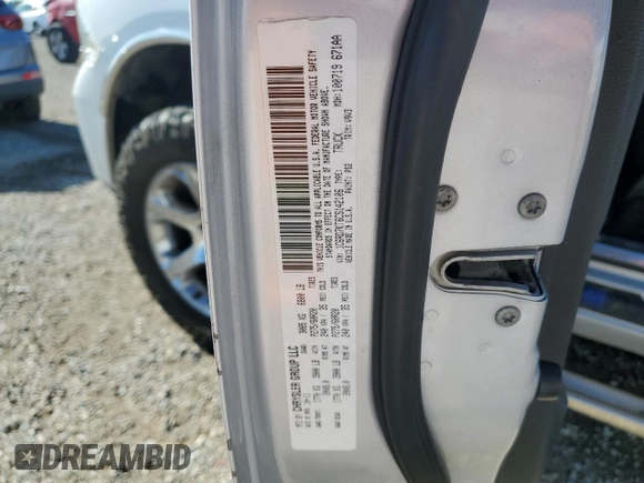 2012 Ram 1500 Express с VIN 1C6RD7KT6CS142106, выставлен на аукционе Copart как лот 56583725 с пробегом 142 709 миль миль и Списание • Salvage title. История ставок и продаж доступна на DreamBid. Изображение 12.