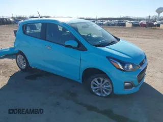 2022 Chevrolet Spark 1LT with VIN KL8CD6SA8NC019386, listed as a IAAI auction lot 41655291 with 16,479 mi miles. Bid and sale history available at carsss.com. Image 1.
