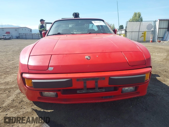 1984 Porsche 944 with VIN WP0AA0948EN456264, listed as a IAAI auction lot 42134801 with 54,339 mi miles and . Bid and sale history available at carsss.com. Image 12.